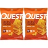 image:imageQuest Cheesy Protein Crackers Variety Pack Zesty Ranch Cheddar Blast Spicy Cheddar High Protein Low Carb 12 Count 4 each flavorCheddar Blast