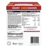 image:imageQuest Cheesy Protein Crackers Variety Pack Zesty Ranch Cheddar Blast Spicy Cheddar High Protein Low Carb 12 Count 4 each flavorSpicy Cheddar