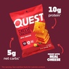 image:imageQuest Cheesy Protein Crackers Variety Pack Zesty Ranch Cheddar Blast Spicy Cheddar High Protein Low Carb 12 Count 4 each flavorSpicy Cheddar