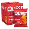 image:imageQuest Cheesy Protein Crackers Variety Pack Zesty Ranch Cheddar Blast Spicy Cheddar High Protein Low Carb 12 Count 4 each flavorSpicy Cheddar
