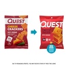 image:imageQuest Cheesy Protein Crackers Variety Pack Zesty Ranch Cheddar Blast Spicy Cheddar High Protein Low Carb 12 Count 4 each flavorSpicy Cheddar