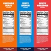 image:imageQuest Cheesy Protein Crackers Variety Pack Zesty Ranch Cheddar Blast Spicy Cheddar High Protein Low Carb 12 Count 4 each flavorZesty Ranch  Cheddar Blast  Spicy Cheddar