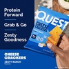 image:imageQuest Cheesy Protein Crackers Variety Pack Zesty Ranch Cheddar Blast Spicy Cheddar High Protein Low Carb 12 Count 4 each flavorZesty Ranch