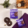 image:imageQuest Nutrition Bake Shop Chocolate Frosted Donuts 14g Protein Less than 1g Sugar Protein Snack Low Sugar 9 Count9 count