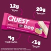 image:imageQuest Nutrition Birthday Cake Protein Bars 20g Protein 4g net Carbs 1g Sugar Gluten Free Keto Friendly 4 Count