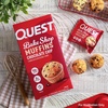 image:imageQuest Nutrition Blueberry Muffin 10g Protein 3g Net Carb 2g Sugar Protein Snack 8 CountChocolate Chip Muffins
