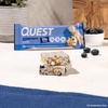 image:imageQuest Nutrition Chocolate Chip Cookie Dough Protein Bars 21g Protein 4 Net Carbs 1g Sugar High Fiber Gluten Free Keto Friendly 4 CountBlueberry Muffin