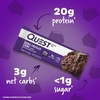 image:imageQuest Nutrition Chocolate Chip Cookie Dough Protein Bars 21g Protein 4 Net Carbs 1g Sugar High Fiber Gluten Free Keto Friendly 4 CountDouble Chocolate Chunk