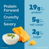 image:imageQuest Nutrition Dill Pickle Flavored Protein Chips 19g Protein 4g Net Carbs Protein Snacks Gluten Free 12 CountCheddar  Sour Cream  Cheddar Blast  Nacho