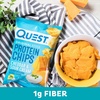 image:imageQuest Nutrition Dill Pickle Flavored Protein Chips 19g Protein 4g Net Carbs Protein Snacks Gluten Free 12 CountCheddar  Sour Cream