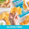 image:imageQuest Nutrition Dill Pickle Flavored Protein Chips 19g Protein 4g Net Carbs Protein Snacks Gluten Free 12 CountCheddar  Sour Cream