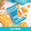 image:imageQuest Nutrition Dill Pickle Flavored Protein Chips 19g Protein 4g Net Carbs Protein Snacks Gluten Free 12 CountCheddar  Sour Cream