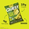 image:imageQuest Nutrition Dill Pickle Flavored Protein Chips 19g Protein 4g Net Carbs Protein Snacks Gluten Free 12 CountDill Pickle
