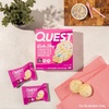 image:imageQuest Nutrition Frosted Protein Cookies Twin Pack Peanut Butter Flavored 1g Sugar 11g Protein 2g Net Carbs Gluten Free 16 CookiesBirthday Cake