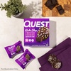 image:imageQuest Nutrition Frosted Protein Cookies Twin Pack Peanut Butter Flavored 1g Sugar 11g Protein 2g Net Carbs Gluten Free 16 CookiesChocolate Cake