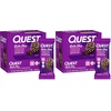 image:imageQuest Nutrition Frosted Protein Cookies Twin Pack Peanut Butter Flavored 1g Sugar 11g Protein 2g Net Carbs Gluten Free 16 CookiesChocolate Cake