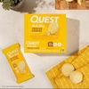 image:imageQuest Nutrition Frosted Protein Cookies Twin Pack Peanut Butter Flavored 1g Sugar 11g Protein 2g Net Carbs Gluten Free 16 CookiesLemon Cake