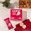 image:imageQuest Nutrition Frosted Protein Cookies Twin Pack Peanut Butter Flavored 1g Sugar 11g Protein 2g Net Carbs Gluten Free 16 CookiesStrawberry Cake