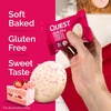 image:imageQuest Nutrition Frosted Protein Cookies Twin Pack Peanut Butter Flavored 1g Sugar 11g Protein 2g Net Carbs Gluten Free 16 CookiesStrawberry Cake
