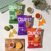 image:imageQuest Nutrition Game Day Tortilla Style Protein Chips Variety Pack Buffalo Ranch Salsa Verde Loaded Taco 4 of Each 11 oz Pack of 12Buffalo Ranch  Salsa Verde  Loaded Taco