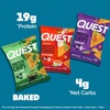 image:imageQuest Nutrition Game Day Tortilla Style Protein Chips Variety Pack Buffalo Ranch Salsa Verde Loaded Taco 4 of Each 11 oz Pack of 12Buffalo Ranch  Salsa Verde  Loaded Taco