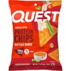 image:imageQuest Nutrition Game Day Tortilla Style Protein Chips Variety Pack Buffalo Ranch Salsa Verde Loaded Taco 4 of Each 11 oz Pack of 12Buffalo Ranch