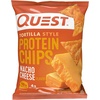 image:imageQuest Nutrition Game Day Tortilla Style Protein Chips Variety Pack Buffalo Ranch Salsa Verde Loaded Taco 4 of Each 11 oz Pack of 12Cheddar Cheese