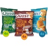 image:imageQuest Nutrition Game Day Tortilla Style Protein Chips Variety Pack Buffalo Ranch Salsa Verde Loaded Taco 4 of Each 11 oz Pack of 12Cheddar Cheese