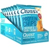 image:imageQuest Nutrition Game Day Tortilla Style Protein Chips Variety Pack Buffalo Ranch Salsa Verde Loaded Taco 4 of Each 11 oz Pack of 12Cheddar Cheese