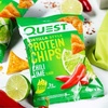 image:imageQuest Nutrition Game Day Tortilla Style Protein Chips Variety Pack Buffalo Ranch Salsa Verde Loaded Taco 4 of Each 11 oz Pack of 12Chili Lime