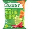 image:imageQuest Nutrition Game Day Tortilla Style Protein Chips Variety Pack Buffalo Ranch Salsa Verde Loaded Taco 4 of Each 11 oz Pack of 12Chili Lime
