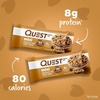 image:imageQuest Nutrition Mini Chocolate Chip Cookie Dough Protein Bars 8g Protein 1g Sugar 2g Net Carbs Gluten Free 14 Count14 Count Pack of 1