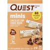 image:imageQuest Nutrition Mini Chocolate Chip Cookie Dough Protein Bars 8g Protein 1g Sugar 2g Net Carbs Gluten Free 14 Count14 Count Pack of 2