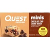 image:imageQuest Nutrition Mini Chocolate Chip Cookie Dough Protein Bars 8g Protein 1g Sugar 2g Net Carbs Gluten Free 14 Count14 Count Pack of 2