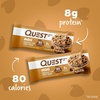 image:imageQuest Nutrition Mini Chocolate Chip Cookie Dough Protein Bars 8g Protein 1g Sugar 2g Net Carbs Gluten Free 14 Count14 Count Pack of 2