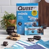 image:imageQuest Nutrition Mini Cookies amp Cream Protein Bars 8g Protein 1g Sugar 2g Net Carbs Gluten Free 14 Count14 Count Pack of 1