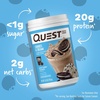 image:imageQuest Nutrition Peanut Butter Protein Powder 23g Protein 1g Sugar Low Carb Gluten Free 3 Pound 43 ServingsCookies  Cream