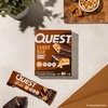 image:imageQuest Nutrition Protein Bar Peanutty Caramel Flavor 15g Protein 2g Sugar Low Sugar Gluten Free 12 Count