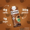 image:imageQuest Nutrition Ready to Drink Salted Caramel Protein Shake 30g Protein 3g Net Carbs Gluten Free Keto Friendly 11 floz 4 CountPack of 3Coffee