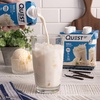 image:imageQuest Nutrition Ready to Drink Salted Caramel Protein Shake 30g Protein 3g Net Carbs Gluten Free Keto Friendly 11 floz 4 CountPack of 3Vanilla