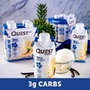 image:imageQuest Nutrition Ready to Drink Salted Caramel Protein Shake 30g Protein 3g Net Carbs Gluten Free Keto Friendly 11 floz 4 CountPack of 3Vanilla