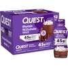 image:imageQuest Nutrition Salted Caramel Flavored High Protein Shake 45g Protein 2g Sugar 2g Net Carbs Ready to Drink Gluten Free 12 CountChocolate