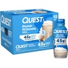 image:imageQuest Nutrition Salted Caramel Flavored High Protein Shake 45g Protein 2g Sugar 2g Net Carbs Ready to Drink Gluten Free 12 CountVanilla