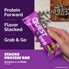 image:imageQuest Nutrition Stacks Protein Bars Brownie a la Mode Flavor 20g Protein 3g Net Carbs 1g Sugar High Fiber Low Sugar Gluten Free 4 CountBrownie a la Mode