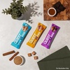 image:imageQuest Nutrition Stacks Protein Bars Brownie a la Mode Flavor 20g Protein 3g Net Carbs 1g Sugar High Fiber Low Sugar Gluten Free 4 CountCinnamon Brown Sugar