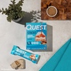 image:imageQuest Nutrition Stacks Protein Bars Brownie a la Mode Flavor 20g Protein 3g Net Carbs 1g Sugar High Fiber Low Sugar Gluten Free 4 CountCinnamon Brown Sugar