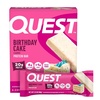 image:imageQuest Nutrition Birthday Cake Protein Bars 20g Protein 4g net Carbs 1g Sugar Gluten Free Keto Friendly 4 Count