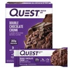 image:imageQuest Nutrition Chocolate Chip Cookie Dough Protein Bars 21g Protein 4 Net Carbs 1g Sugar High Fiber Gluten Free Keto Friendly 4 CountDouble Chocolate Chunk