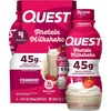 image:imageQuest Nutrition Salted Caramel Flavored High Protein Shake 45g Protein 2g Sugar 2g Net Carbs Ready to Drink Gluten Free 12 CountStrawberry