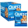 image:imageQuest Soft amp Chewy Protein Cookie  15g Protein  Double Chocolate Chip 12 CookiesChocolate Chip